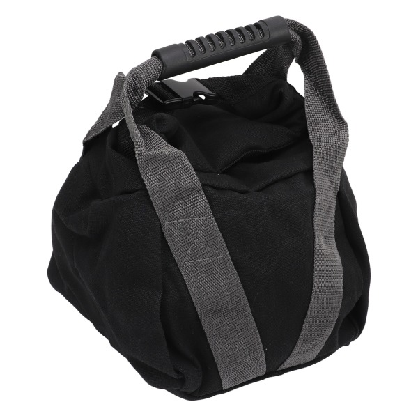 Fitness Workout Sandbag Tyngdlyftningsträning Sandbag Tom Exercise Power Bag med Handtag Svart