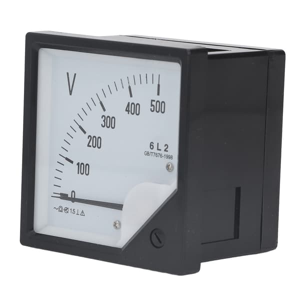 Analog Voltmeter AC 0-500V Pointer Volt Meter Panel Nålespændingsmåler til udstyr