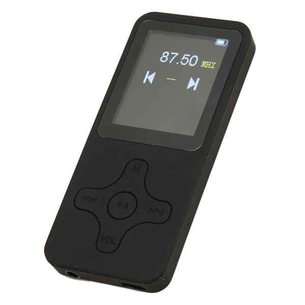 MP3-spiller Bluetooth 5.0 Videoavspilling FM-radio Elektrisk bokopptaker Vekkerklokke HiFi musikkspiller med høyttaler