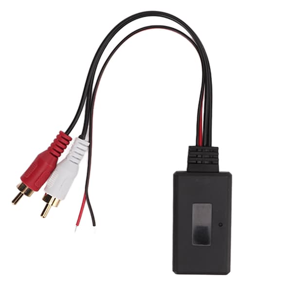 Auton Bluetooth-langaton moduuli Universaali ABS-lämpökestävä RCA AUX-sovitin Alpine-laitteille