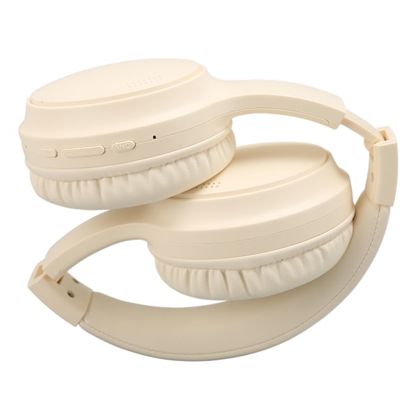 Bluetooth hörlurar Active Noise Cancelling Dubbel uppspelningsläge Vikbart trådlöst headset för Travel Office Apricos