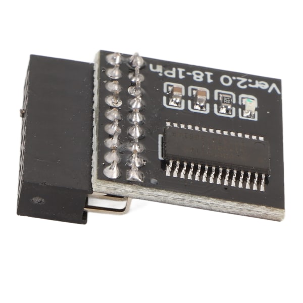 TPM 2.0-modul LPC-interface Stabil Høj sikkerhed Holdbart materiale 18-pin LPC-modul til Asrock bundkort