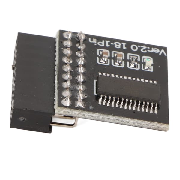 TPM 2.0 Modul LPC Interface Stabil Høj Sikkerhed Holdbart Materiale 18Pin LPC Modul til Asrock Bundkort
