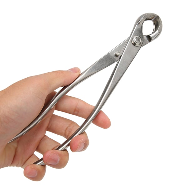 Bonsai-skärare 210 mm ergonomiskt handtag rostfritt stål grenklippare professionellt trädgårdsbonsai-stylingverktyg