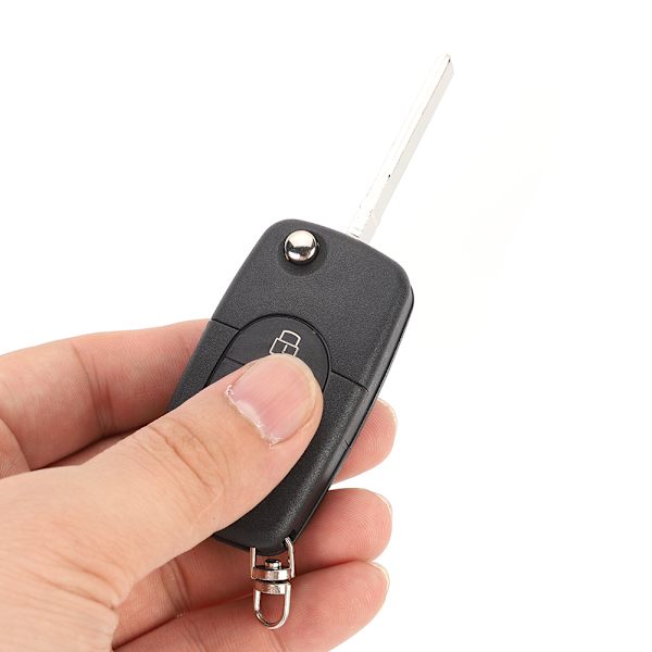 Bil Vikbar Nyckel Fob Skyddsfodral 3 Knappar ABS-skydd Biltillbehör Passar för S60