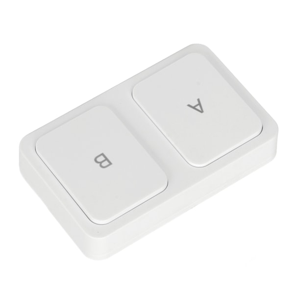 Trådløs Smart Scene Switch Smart Home Devices 2-veis trykknappbryter for Tuya Zigbee Connection