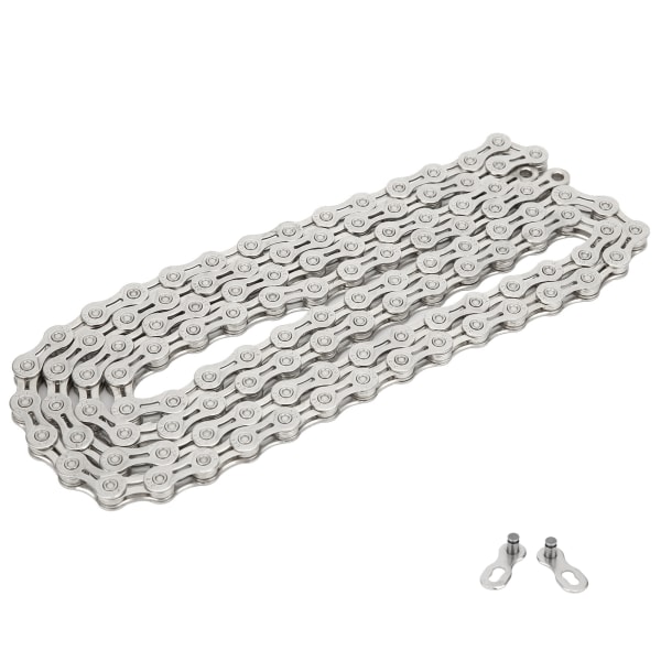 FX9 116 Links Mountainbike High Strength Chains Cykel 9 Speed ​​Hollow Derailleur Chain Silver