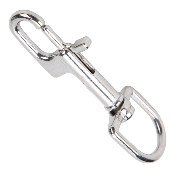 Dykking i rustfritt stål Enkeltende snapklemmer Enkeltøye bolt snapkroker Spenne100 mm/3,9 tommer