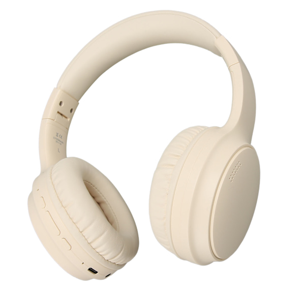 Bluetooth hörlurar Active Noise Cancelling Dubbel uppspelningsläge Vikbart trådlöst headset för Travel Office Apricos