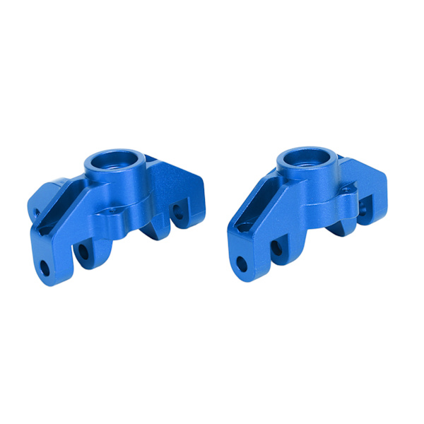 2 st RC Styrkoppar Professionell Aluminiumlegering Styrkopp för LOSI Hammer Rey U4 Rock Racer 1/10 RC Bil Mörkblå