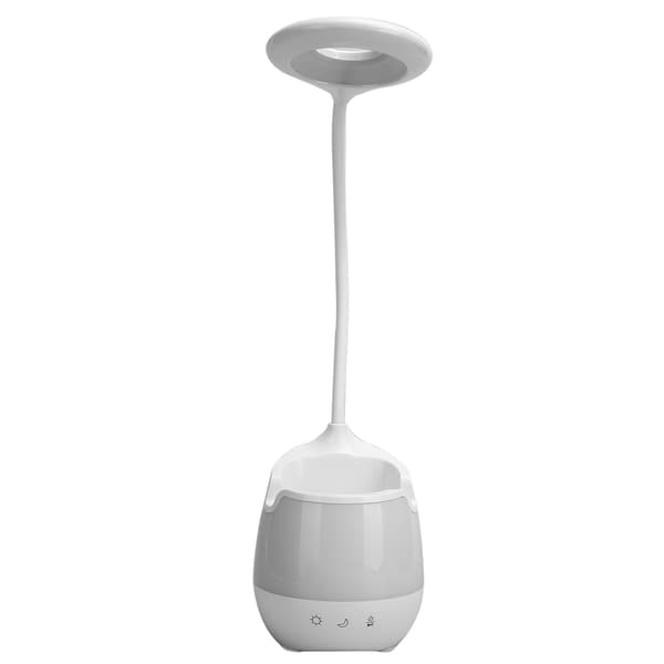 LED Touch Bordlampe med Bluetooth Højttaler Pen Holder RGB Natlys til Studier