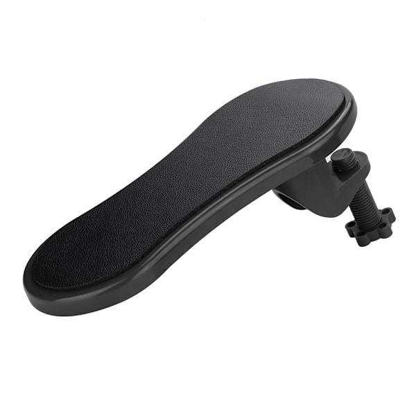 Bord datamaskin Håndbrakett Håndleddsbeskytter Musematte Brakett Armlensholder (svart）