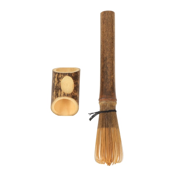 Bambu Matcha-visphållare Utomhuscamping Matcha- set Bambu-tepinne Användbart borstverktyg Kökstillbehör