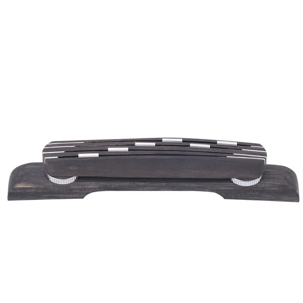 GO104 Ebenholts Gitarrstall Jazzgitarrtillbehör med 6-punkts justerbar höjd 21~26mm