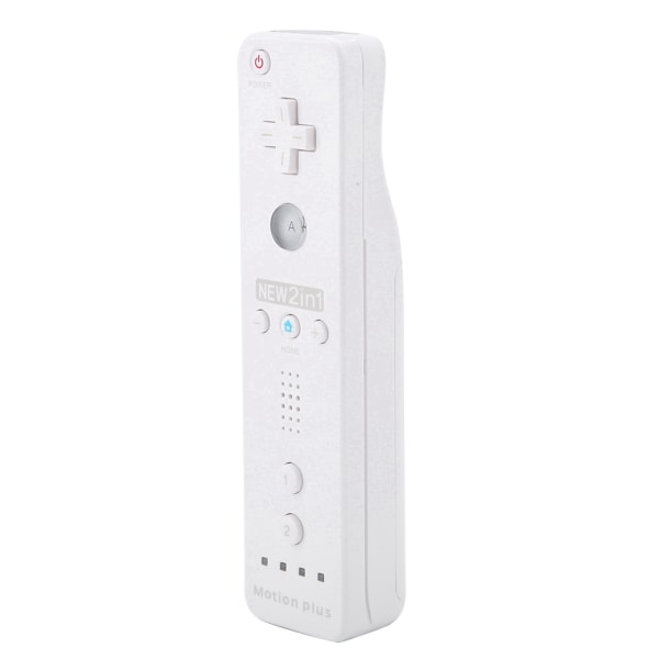 Somatosensorisk Game Handle Controller Gamepad Innebygd akselerator for Nintendo Wii WiiU (Hvit)