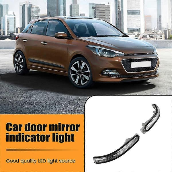 Hyundai I20 2014-2020 Sidespeil Blinklys - LED Sideblinklys