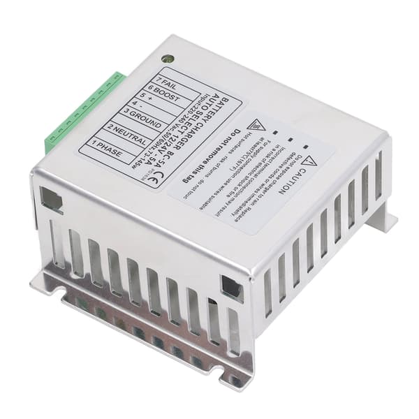 12V 24V Generator Batteriladdare 2-stegs laddning Automatisk batteriregulator 220‑240VAC