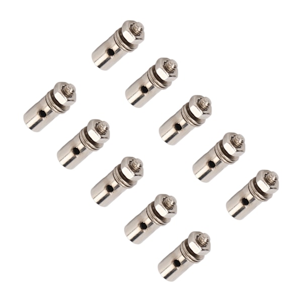 10st/set 1,3 mm Servo Push Rod Connector Justerbar Push Rod Connector Länkage Stopp