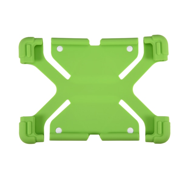 Justerbar Silikone Cover Protector Universal til iPad/Samsung/Lenovo Tablet (grøn 8,9-12")