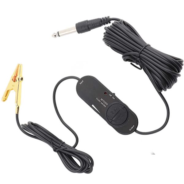 Professionel MIC pickup til violin Justerbar lydstyrke til musikinstrumenter