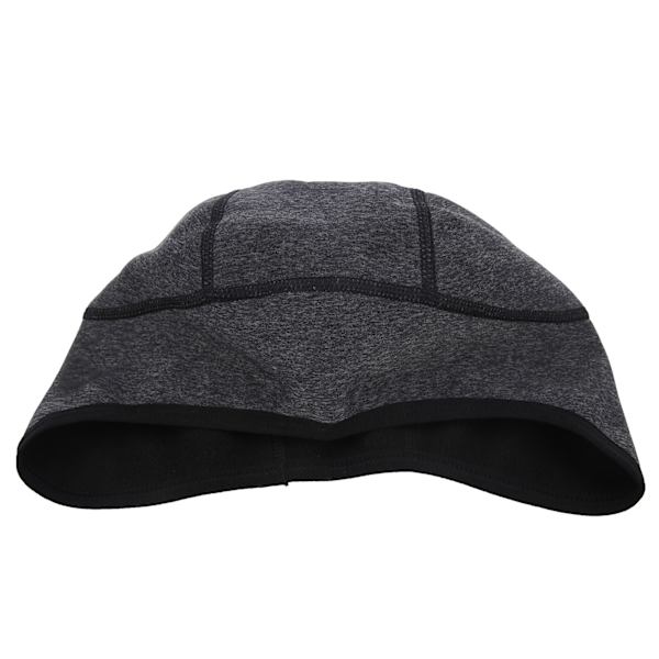 Pyöräilyn cap tuulenpitävä thermal cap, jossa on lasireiän ajovarusteet tummanharmaa