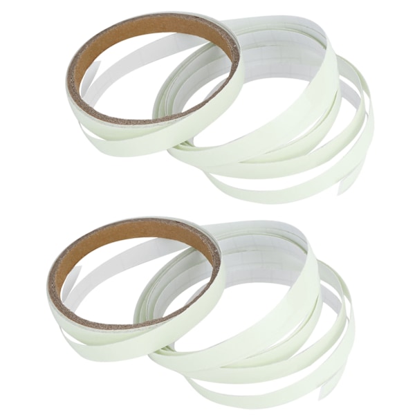 10 st Luminous Tape Självhäftande Scen Fluorescerande Fosforescerande Halkskydd Dekal (Grön 1 cm x 3 meter)