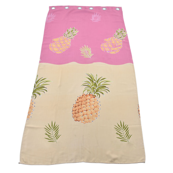 Blackout-gardin 1x2m Polyester Myk Trykkmønster Vaskbar Vindusgardin for Stue Soverom