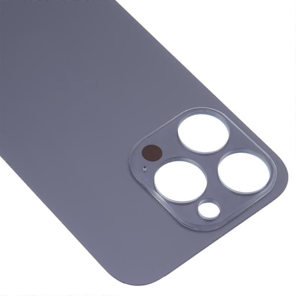 Enkelt erstatningsglassbakstykke for iPhone 14 Pro Purple