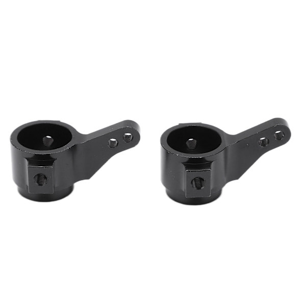 2 stk. Styrekopper Aluminium Legering RC Bil Erstatningsdeler Tilbehør for TAMIYA CC01 Svart
