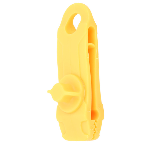Utomhustältkapell Vindtät Clip Fast Spänne Markis Låsning Nylon Gul