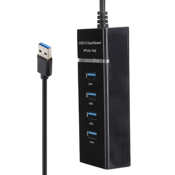 1 til 4 USB 3.0 HUB Han til Hun USB Forlænger Adapter Kabel Splitter til PC Laptop