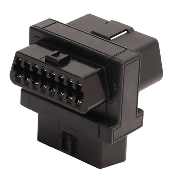 Bil Splitter Konverter Adapter 16 Pin Hane till Dubbel Hona Diagnostisk OBD Port Förlängningskontakt