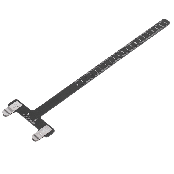 Bow String T Form Fyrkantig linjal Strängmätningsverktyg för Compound Bow Recurve Bow