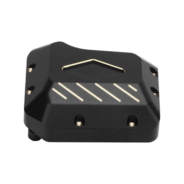 RC Diff Cover Musta Messinki Akselin Suojus Ruosteenkestävä Kulutusta Kestävä RC Päivitys Varaosat RC Crawler Autoon