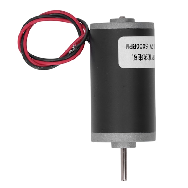 Pysyvämagneettimoottori DC 12V Käännettävä CW CCW Suuri vääntömomentti Suurnopeuselektrinen moottori 5000RPM