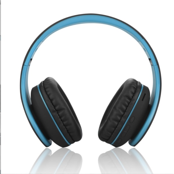 Sportsheadset bluetooth headset (svart og blått)