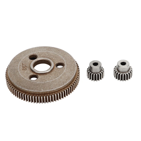 1/10 RC Bil Spurdrev 86T 19T 21T Stål RC Växel Ersättning för Traxxas Slash 2WD