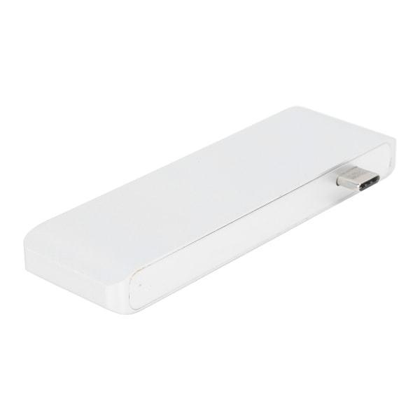 Type C Adapter 5 i 1 Storage Card Reader Multiport Adapter Usb 3.0 Docking Station til OS X Laptop Sølv