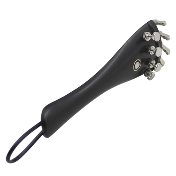 3 in 1 Ebony Tailpiece ja köysihienovirittimet -setti 4/3 4/4 viulun varaosalle