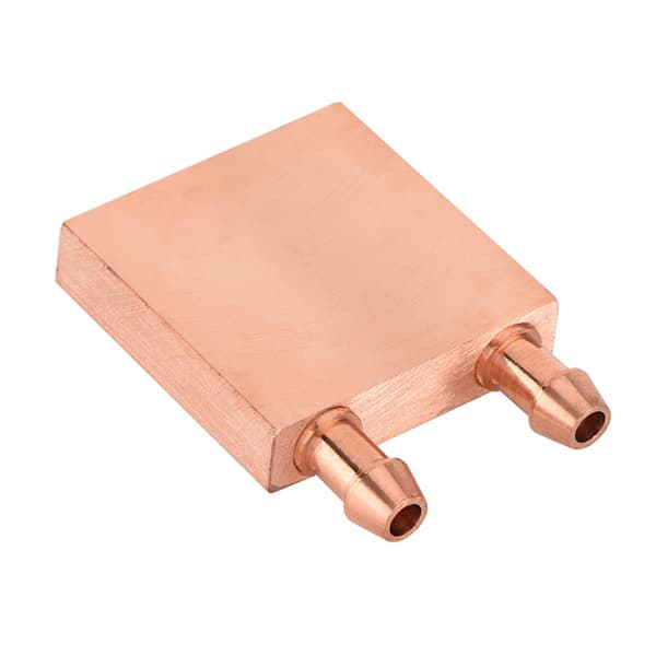 Kobber Vannkjølingsblokk for Grafikk GPU Hode CPU 40 * 10mm
