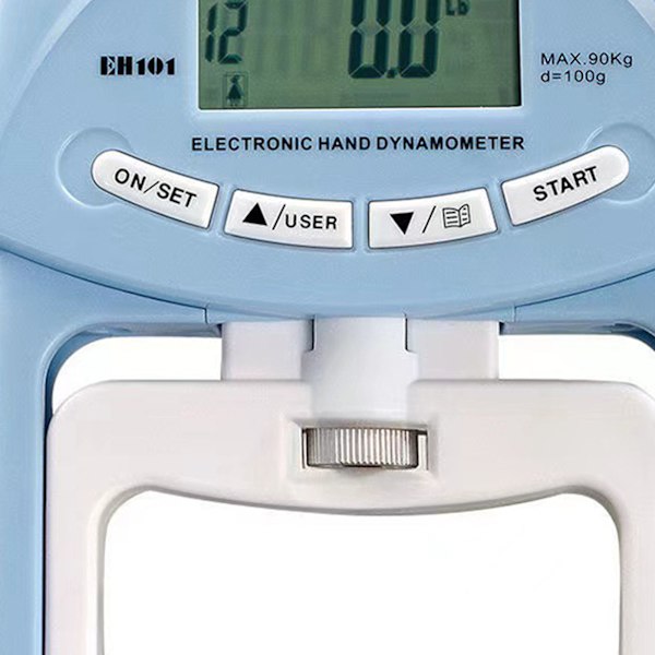 Digitaalinen käsimittarin LCD-näyttö Elektroninen kädenvahvistin Säädettävä otevoiman mittausmittari