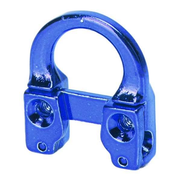 Pilbåge Metall D-Loop U-Forma Ring Metall D-Ring Pilbåge Jakt Riktad Skytte Skyddshjälp Tillbehör Blå