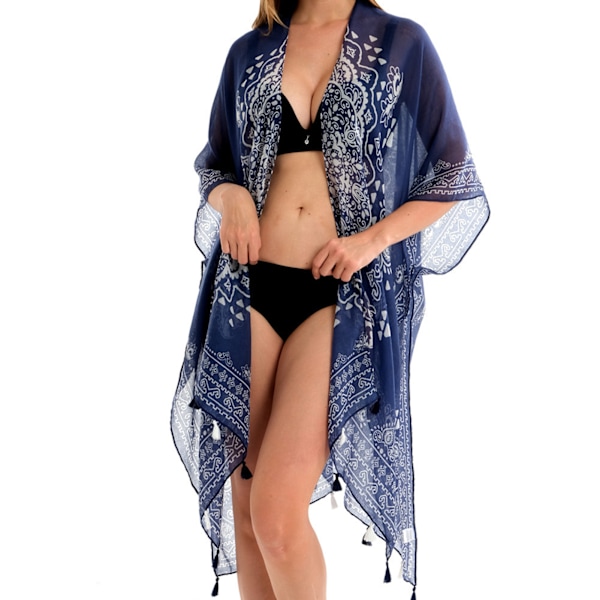 Badkläder Cover Up Snygg Lätt Bekväm Solskydd Kvinnor Bikini Cover Ups för Strand Pool