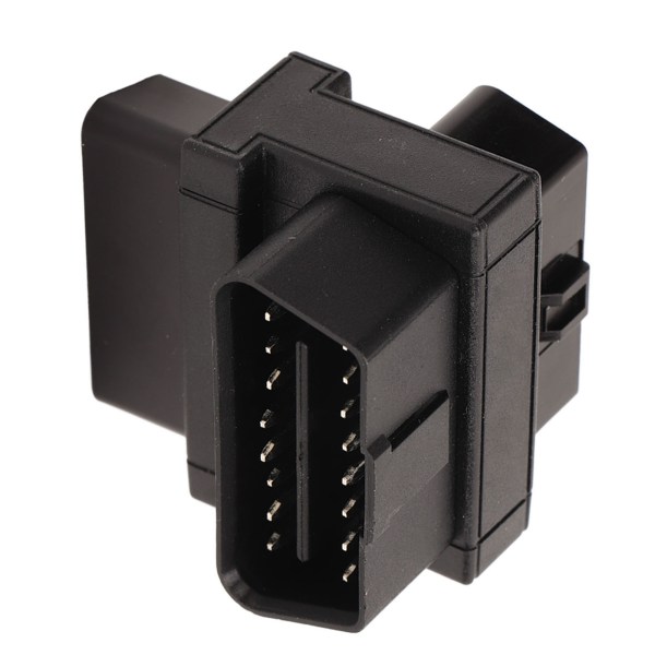 Bil Splitter Konverter Adapter 16 Pin Hane till Dubbel Hona Diagnostisk OBD Port Förlängningskontakt