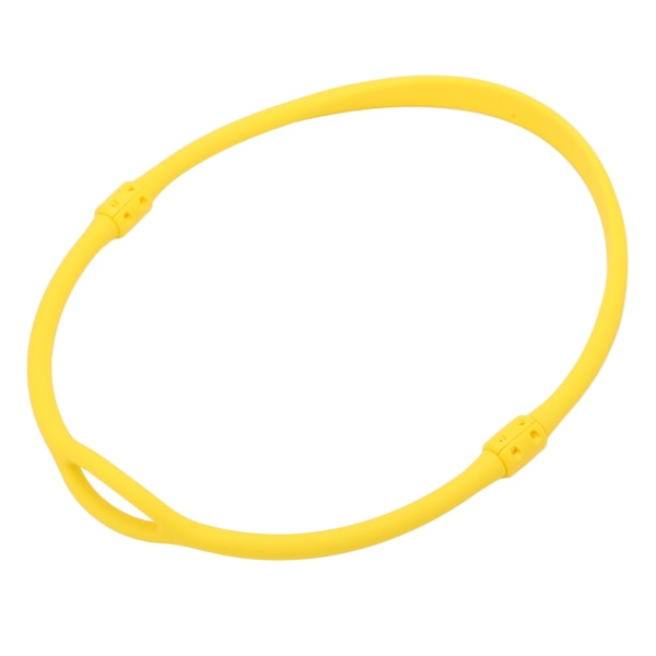 Silikon Regulator Halsband Scuba Diving Regulator Halsbandshållare Dyktillbehör Yellow72CM