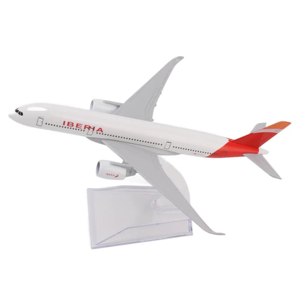 330 Flymodel Legering Dekoration Ornament Flymodel Legetøj med Display Stand til Jul
