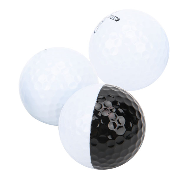 3 kpl Kumigolfpallot Driving Range Harjoituspallot Golfmailan aputarvikkeet