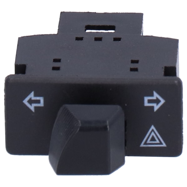 Motorcykelstyre Switch 34mm Universal Modifiering Svart ABS Nödstoppsknapp