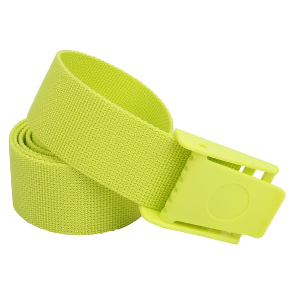 150CM Slitesterkt Dykkerbelte Nylon Webbing Midjebelte med Plastspenne Tilbehør Lysegul