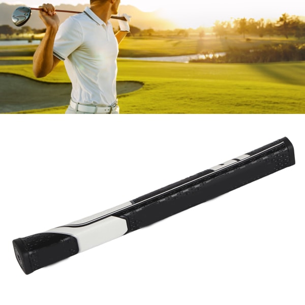 Golf Grip PU Triangle Oppgradert Putter Grip Golf Club Grip for utendørs underholdning hvit og svart 1.0